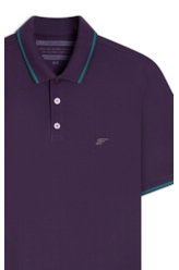 Polo Piquet 2nd Floor Friso Old Purple