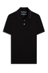 Polo Piquet 2nd Floor Friso Preto