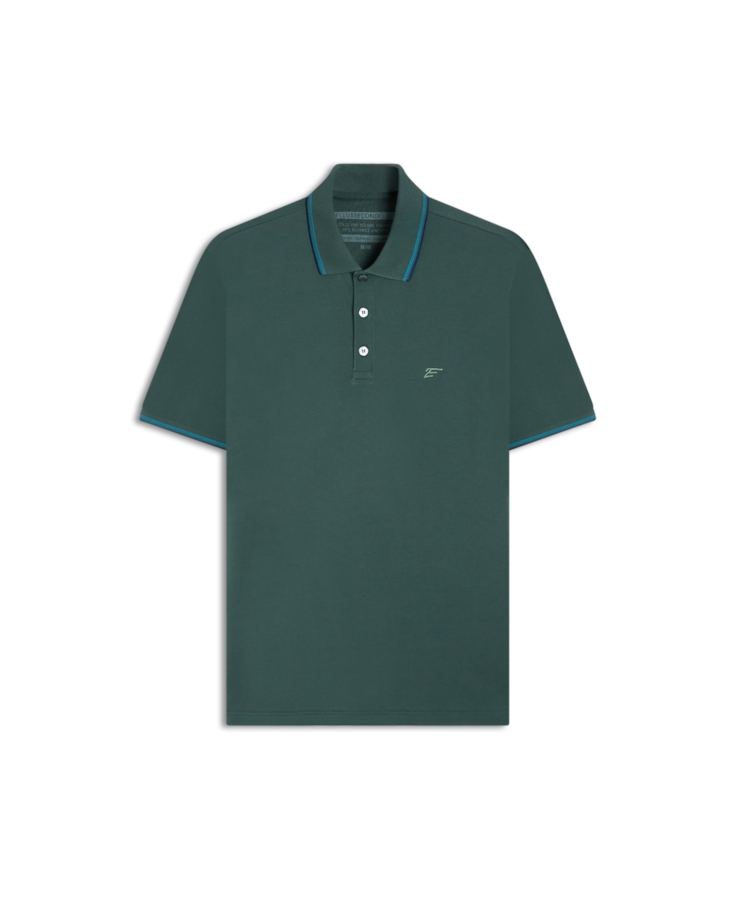 Polo Piquet 2nd Floor Friso Verde Oliva
