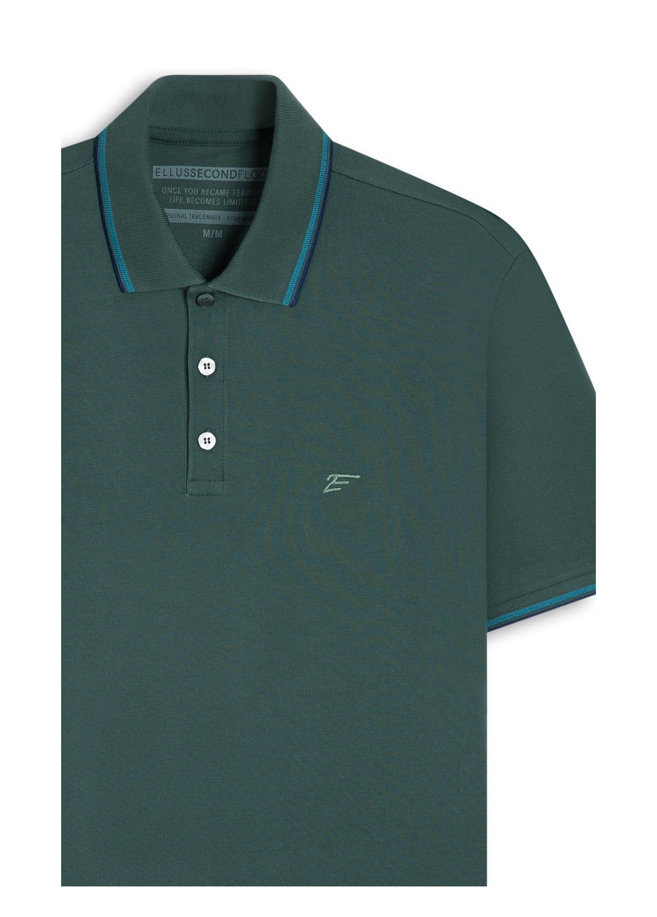 Polo Piquet 2nd Floor Friso Verde Oliva