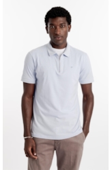 Polo Piquet Classic Azul Claro