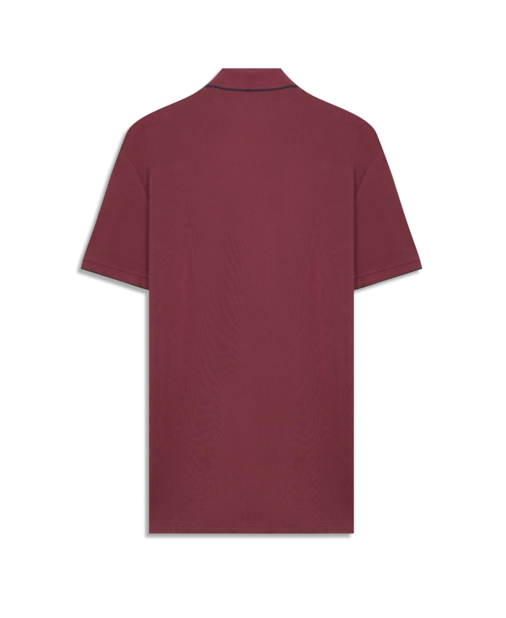 Polo Piquet Classic Bordeaux
