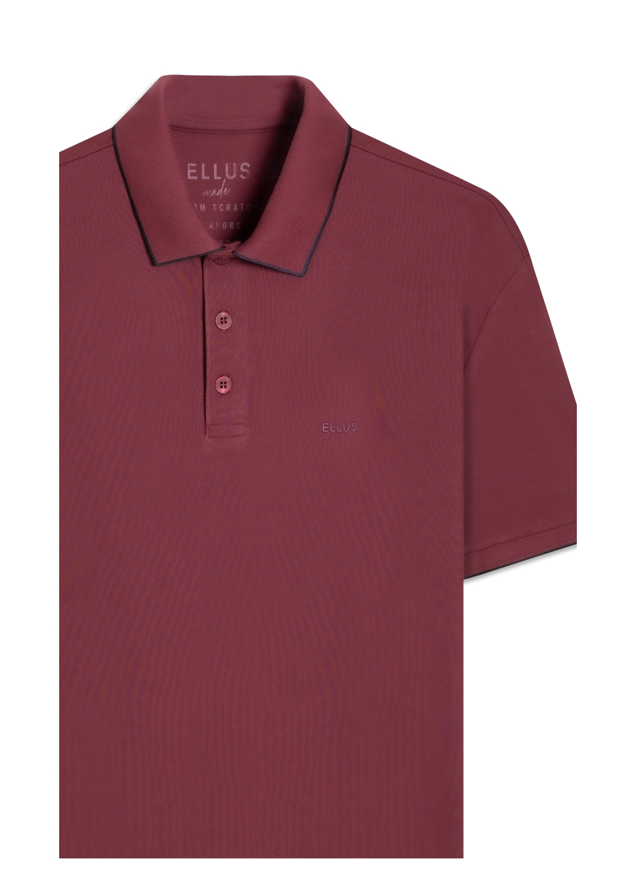 Polo Piquet Classic Bordeaux