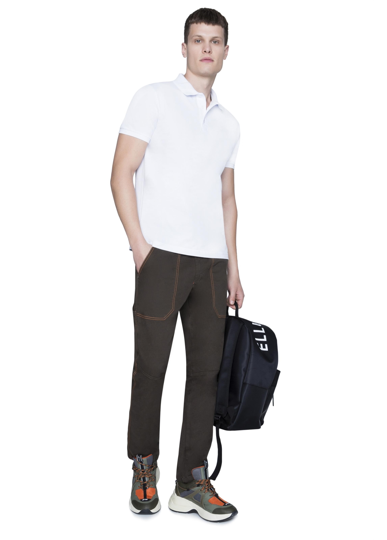 Polo Piquet Classic Branco