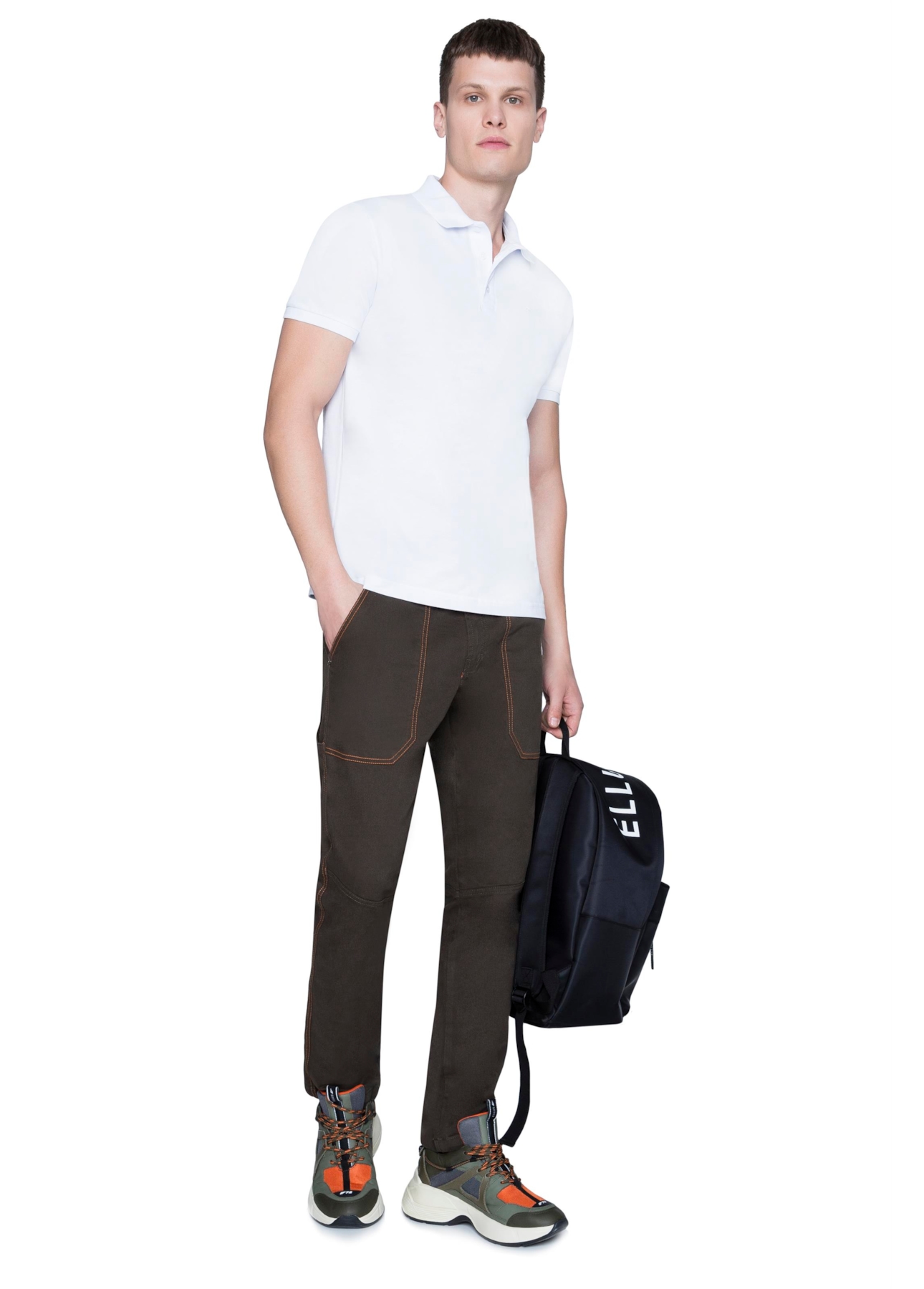 Polo Piquet Classic Branco
