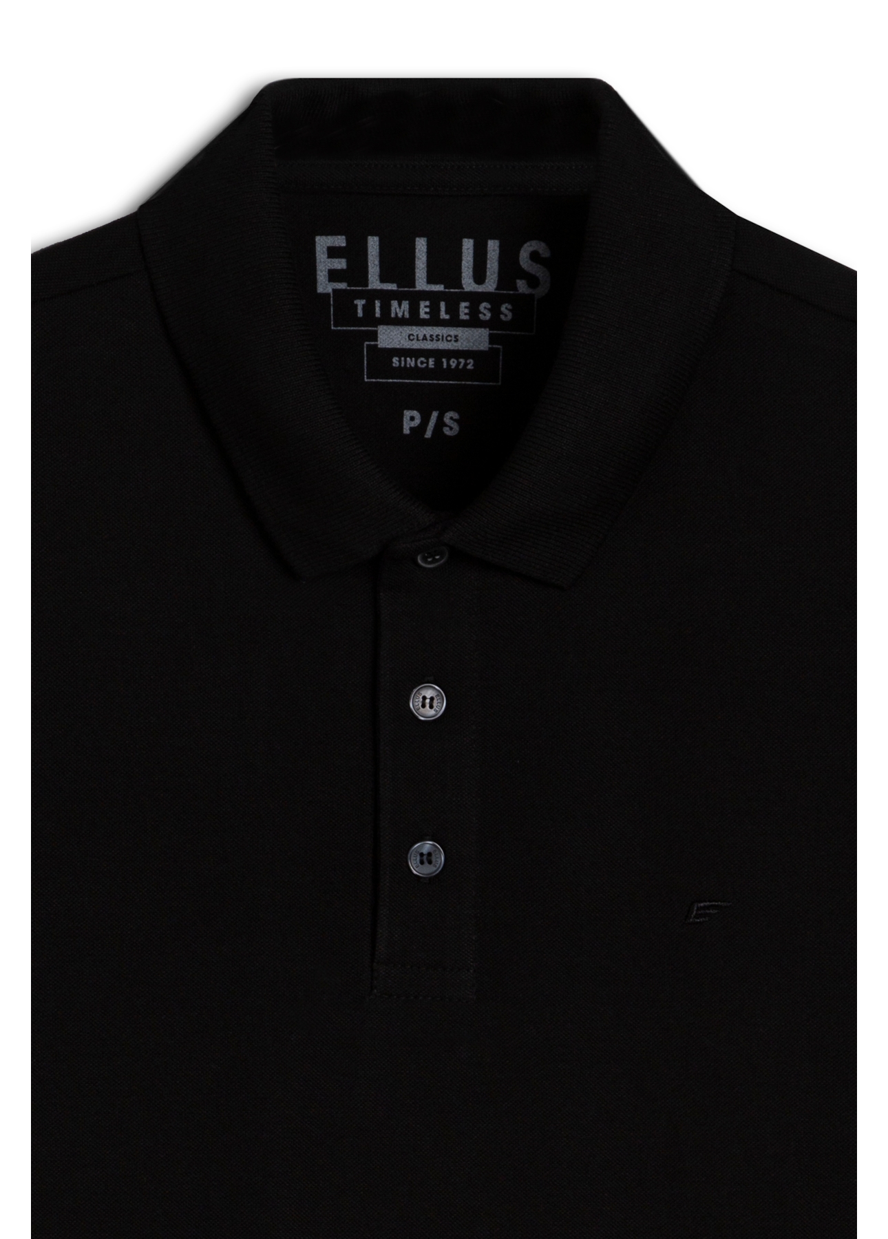 Polo Piquet Classic Preto