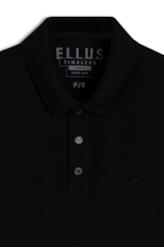 Polo Piquet Classic Preto