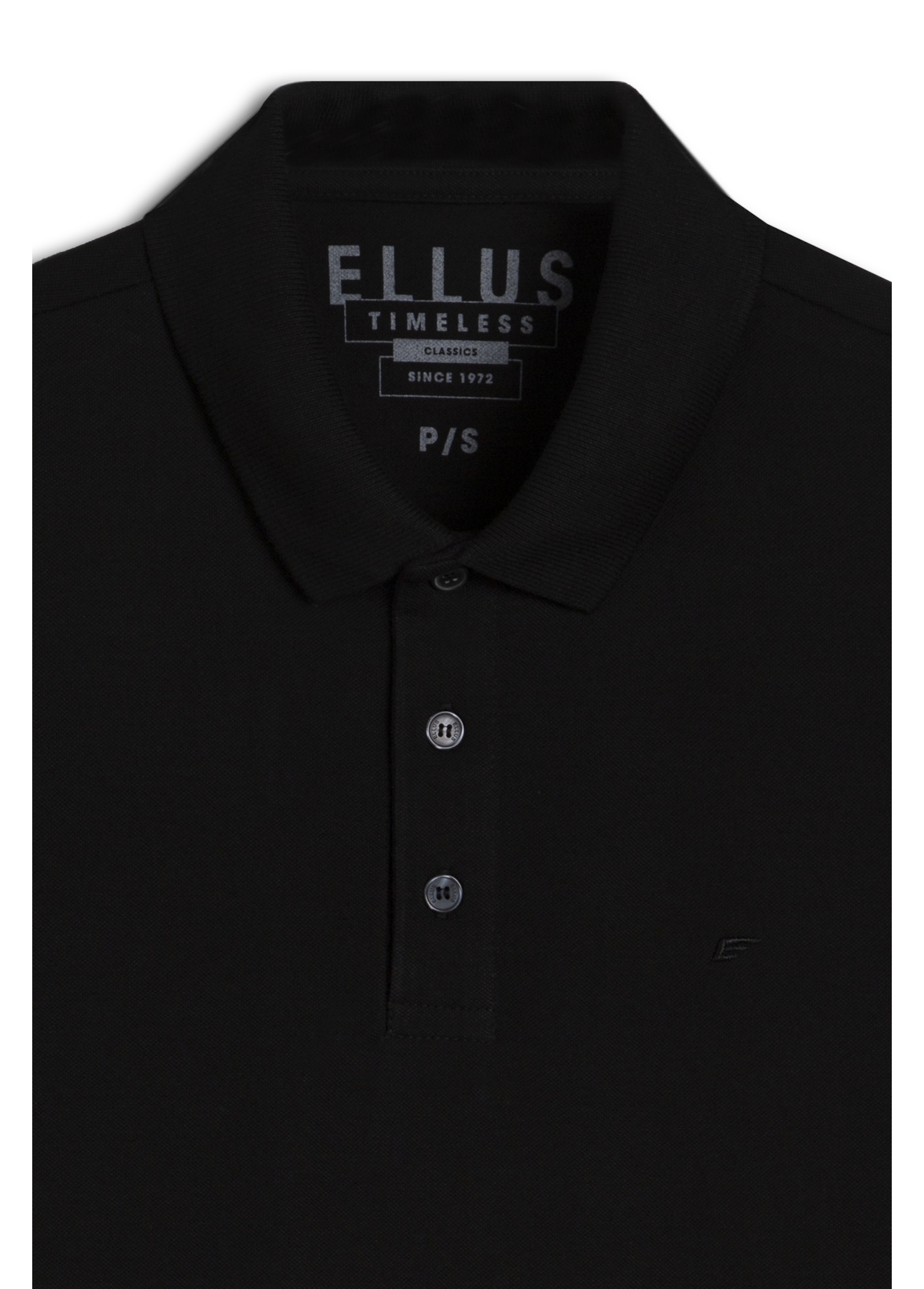 Polo Piquet Classic Preto