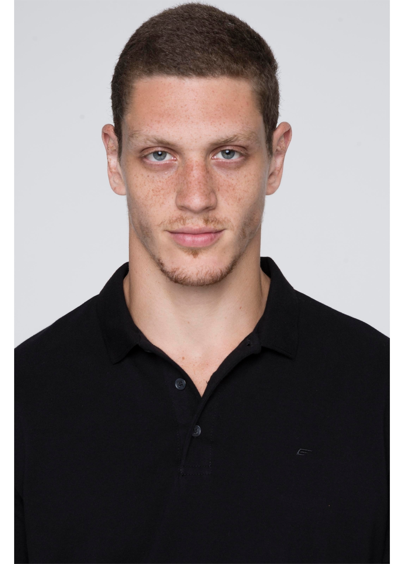 Polo Piquet Classic Preto