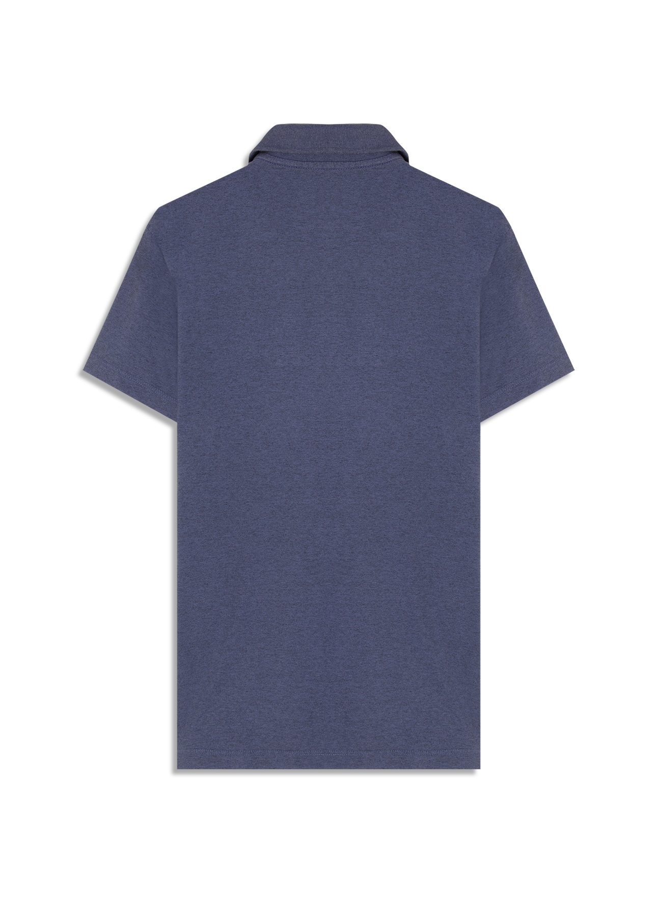 Polo Piquet Cotton Melange Easa Ocean