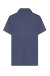 Polo Piquet Cotton Melange Easa Ocean