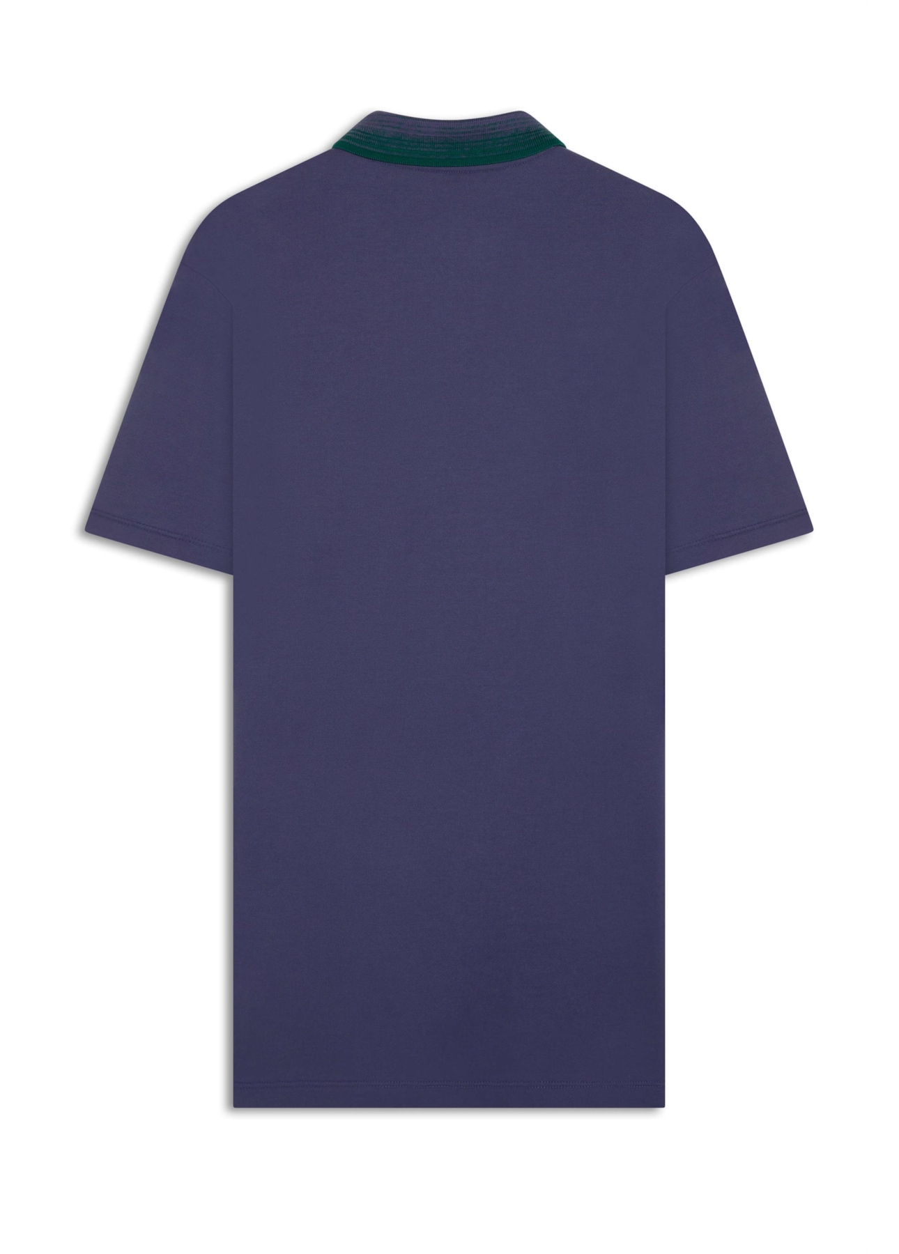 Polo Piquet Degrade Mescla Purple Blue