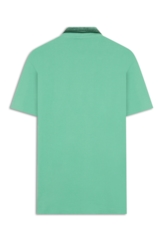 Polo Piquet Degrade Mescla Verde Maca