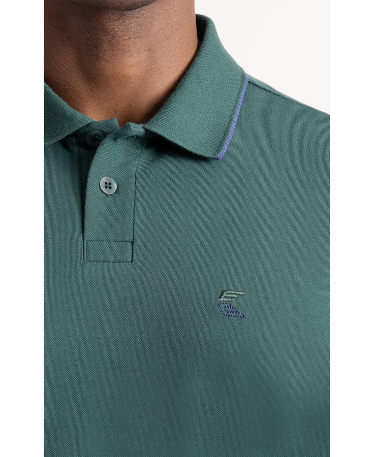 Polo Piquet Double Easa Classic Bottle