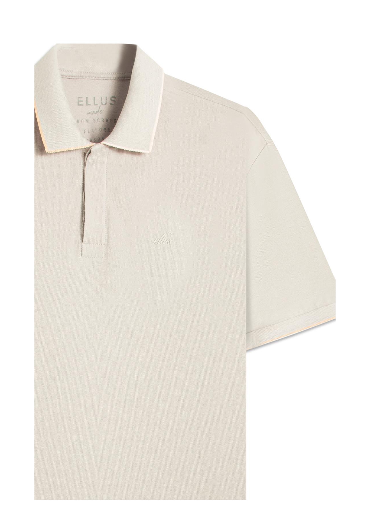 Polo  Piquet Duocolor Azul Seco