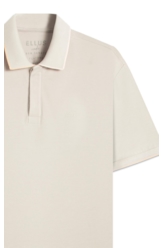 Polo  Piquet Duocolor Azul Seco