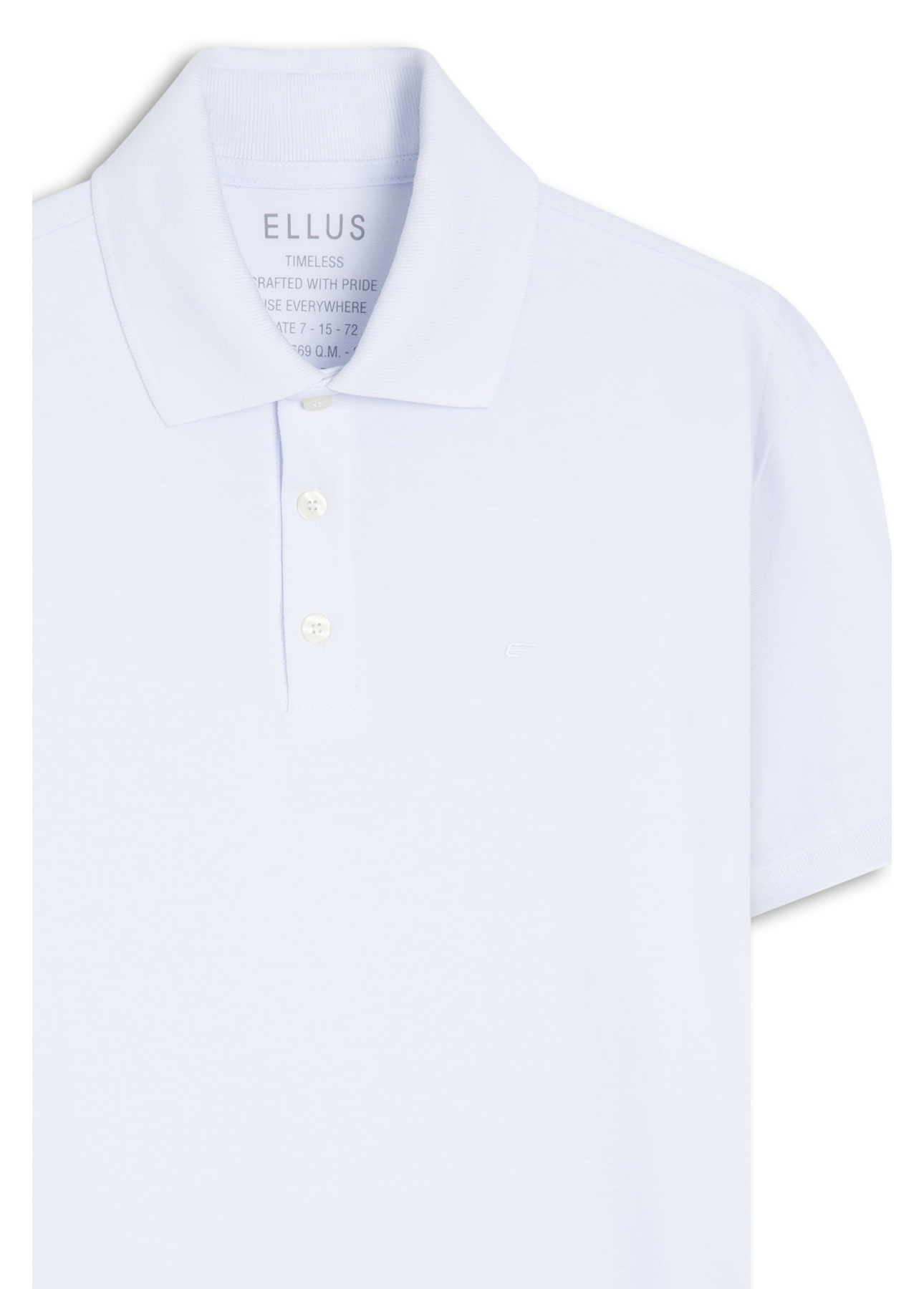 Polo Piquet Easa Classic Branco