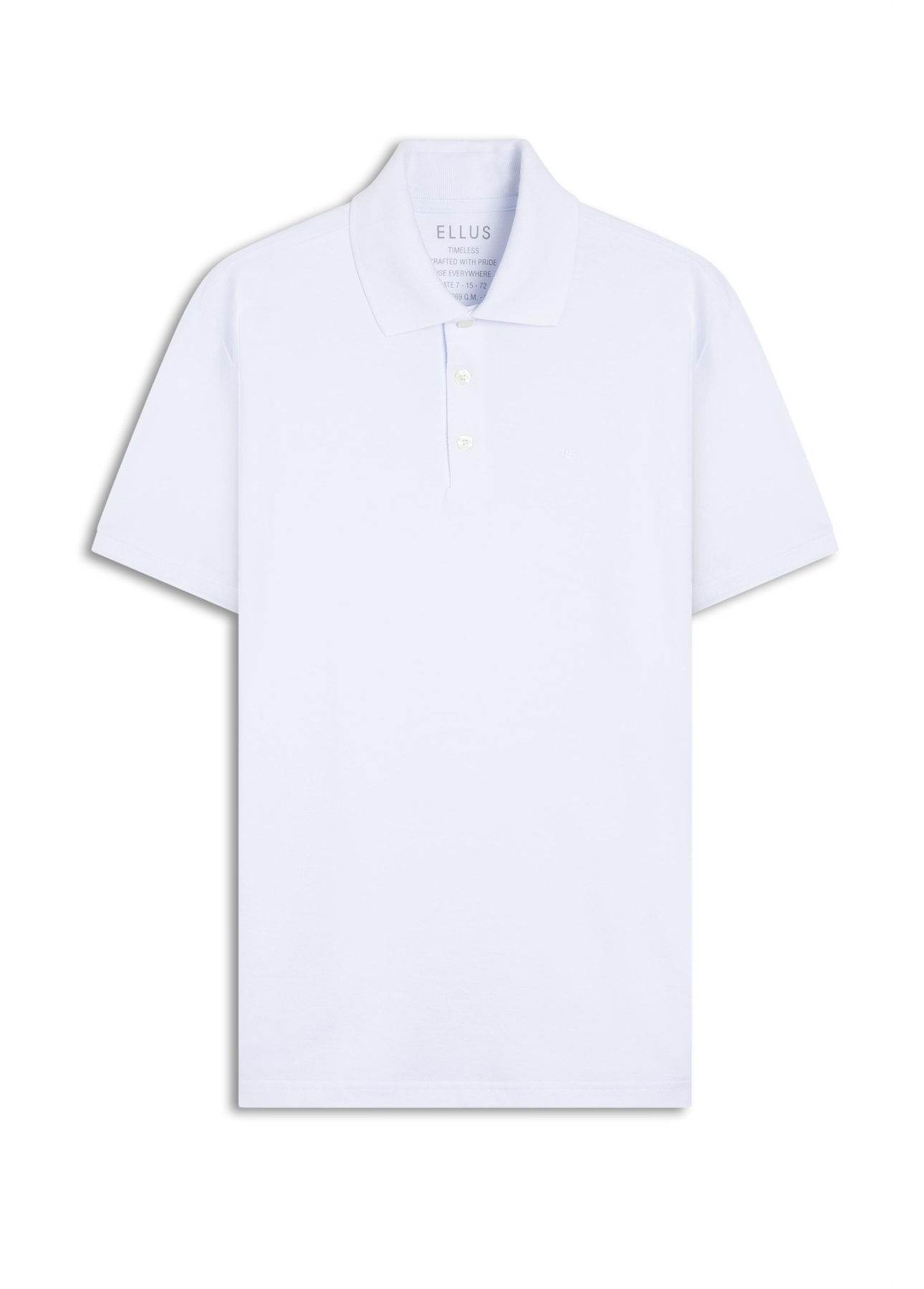 Polo Piquet Easa Classic Branco