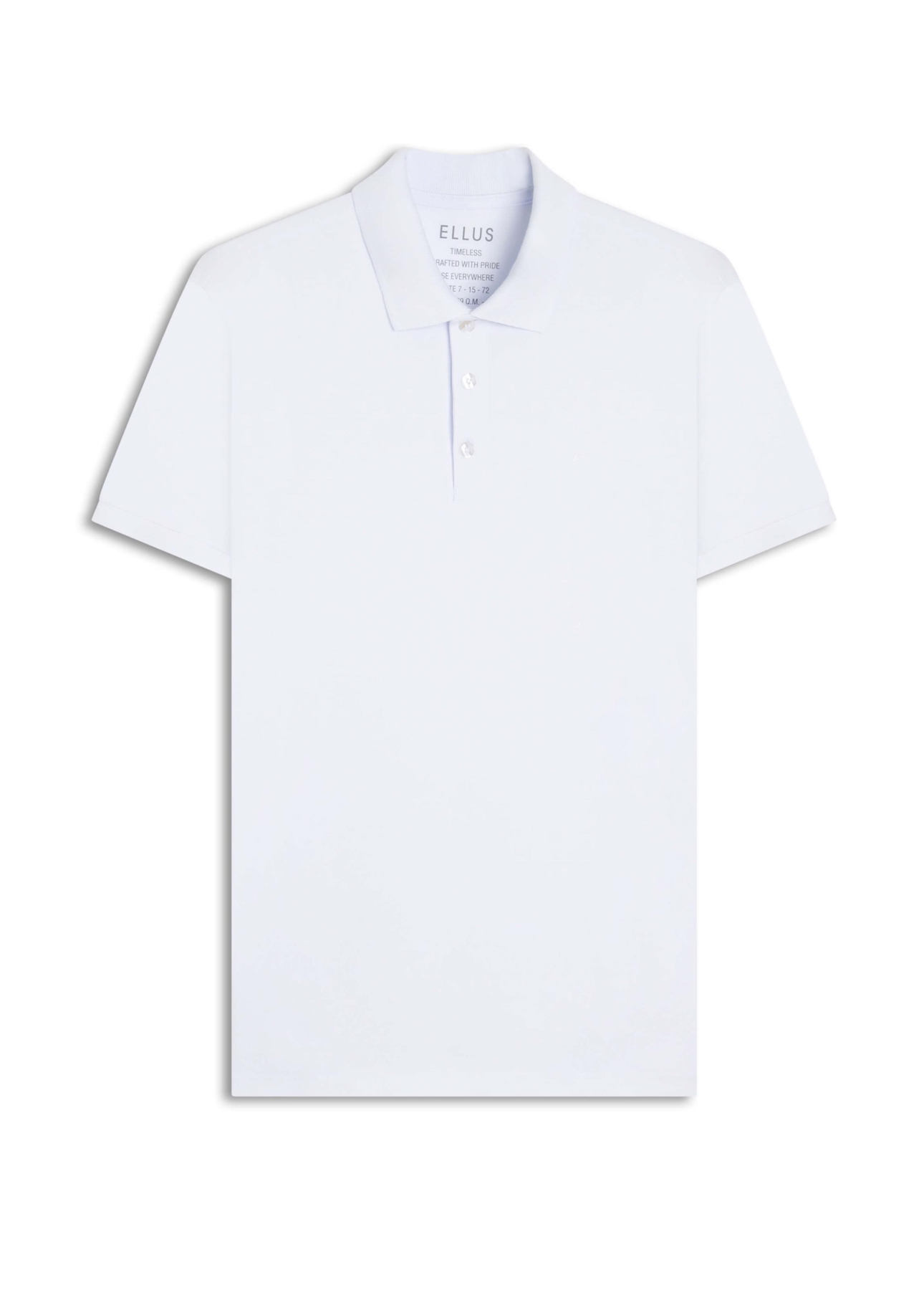 Polo Piquet Easa Classic Branco