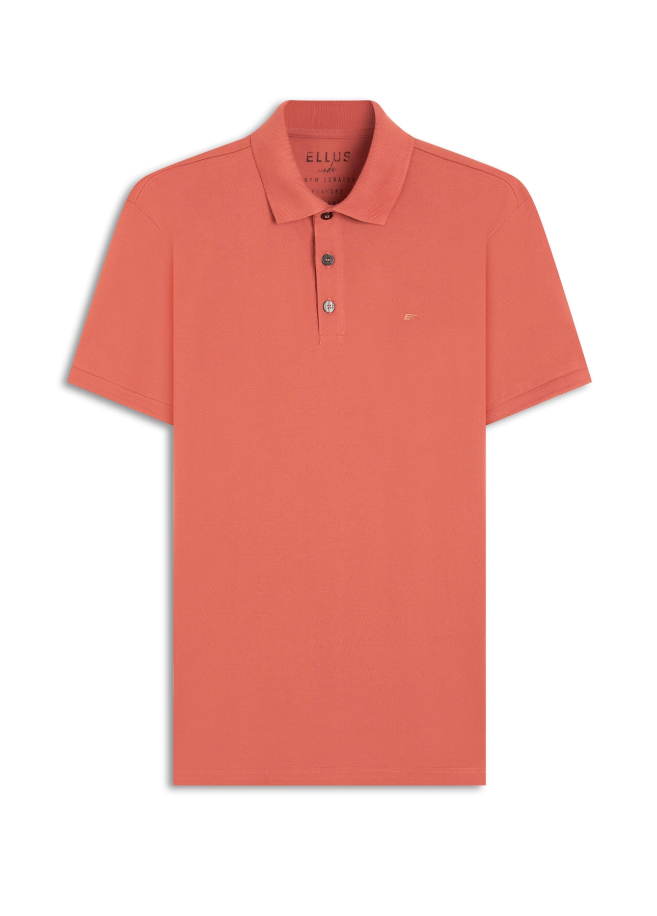 Polo Piquet Easa Classic Goiaba