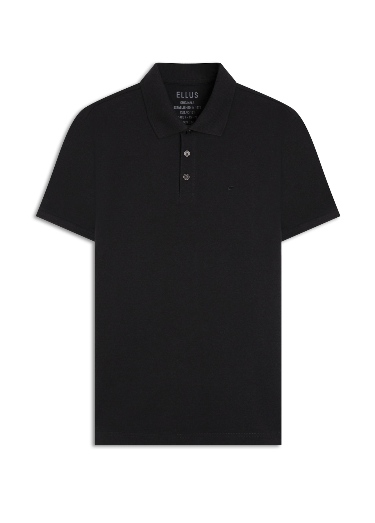 Polo Piquet Easa Classic Preto