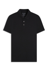 Polo Piquet Easa Classic Preto