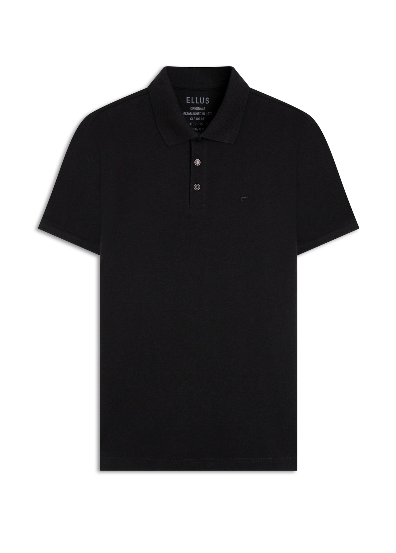 Polo Piquet Easa Classic Preto