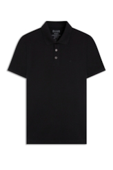 Polo Piquet Easa Classic Preto