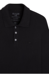 Polo Piquet Easa Classic Preto