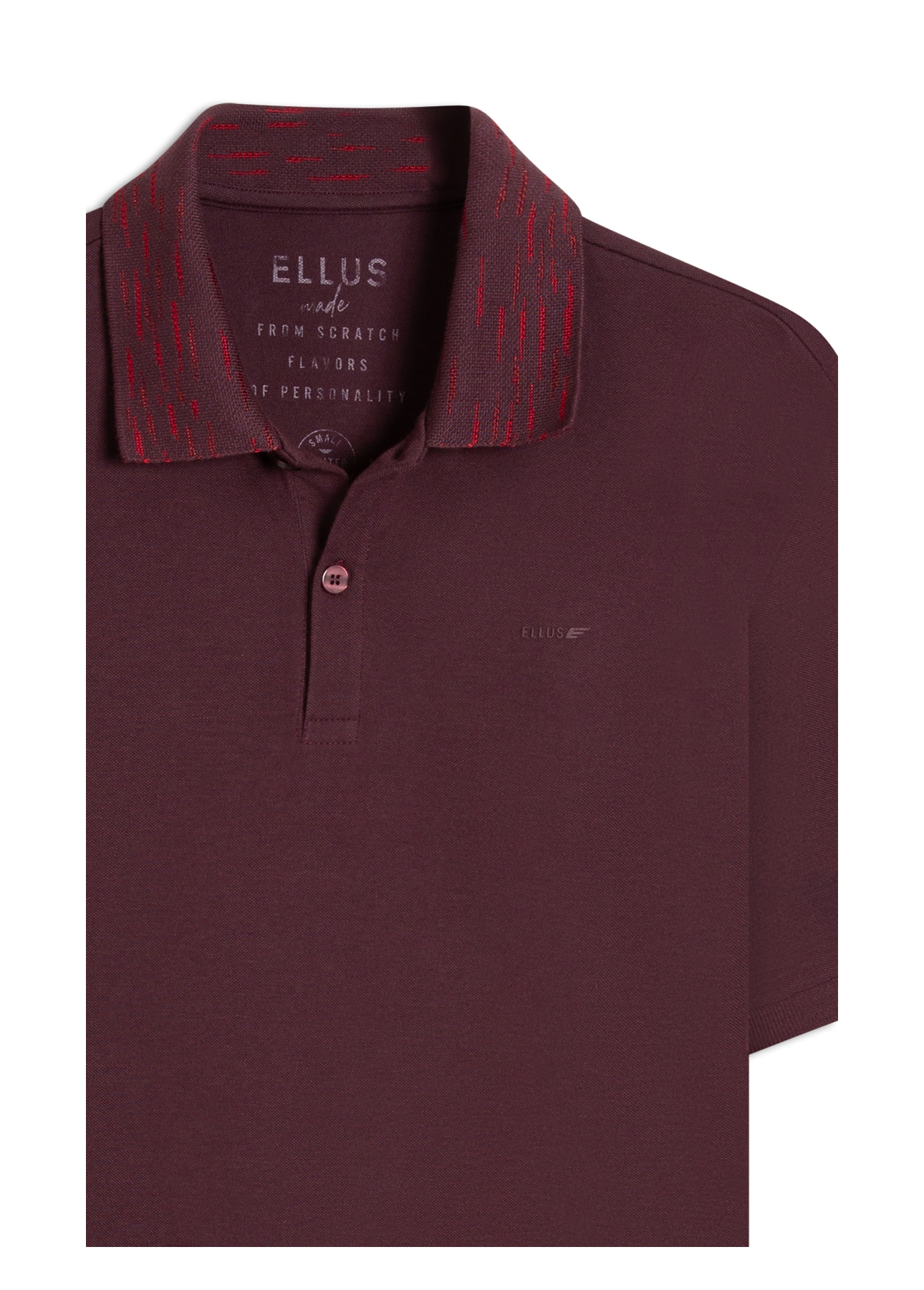 Polo Piquet Easa Classic Roxo