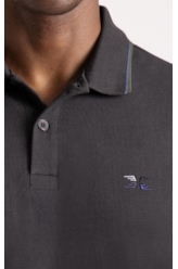 Polo Piquet Easa Colorful Plumbo