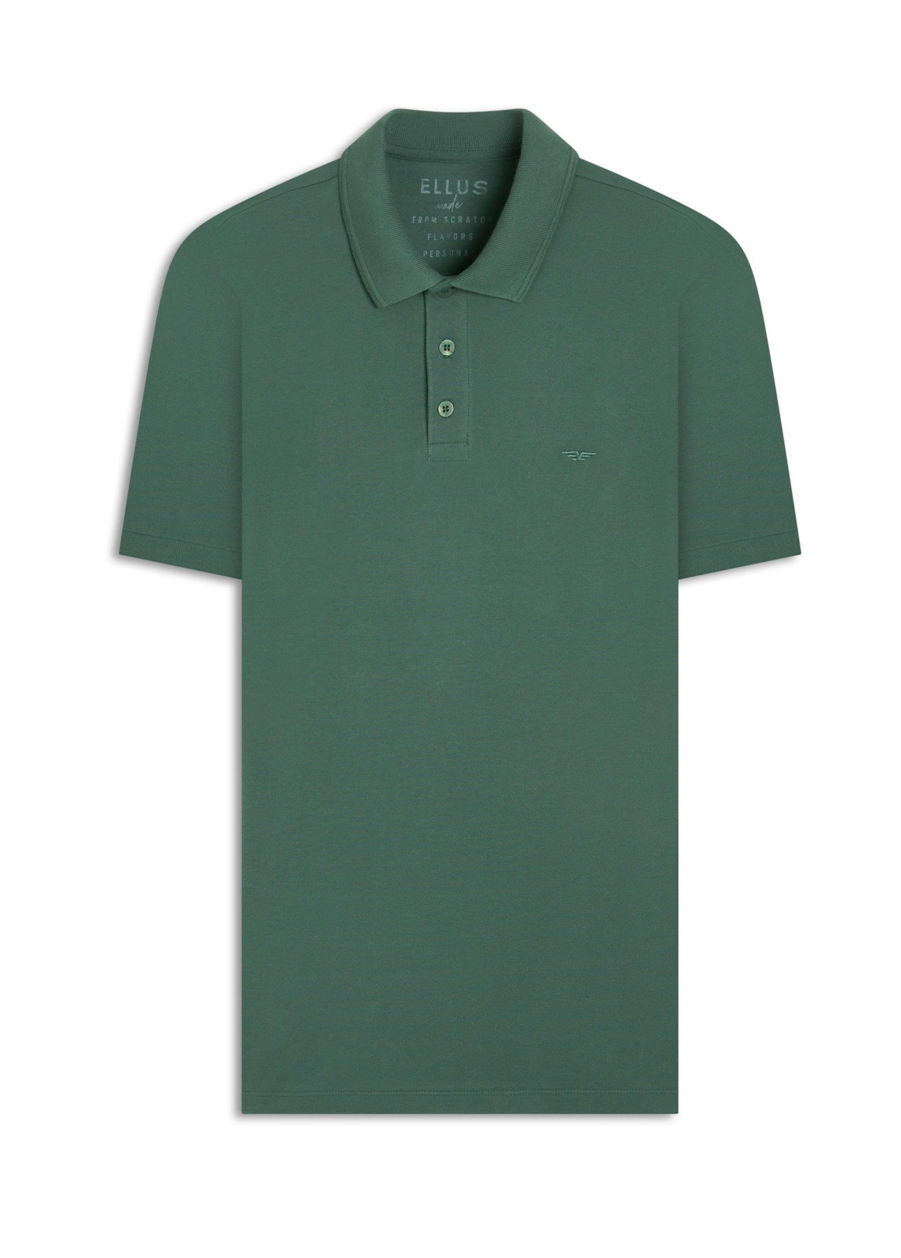 Polo Piquet Easa Embossed Classic Mc Bottle