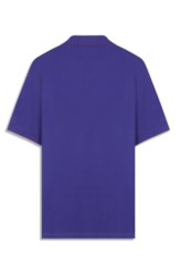 Polo Piquet Easa Friso Azul Carbono