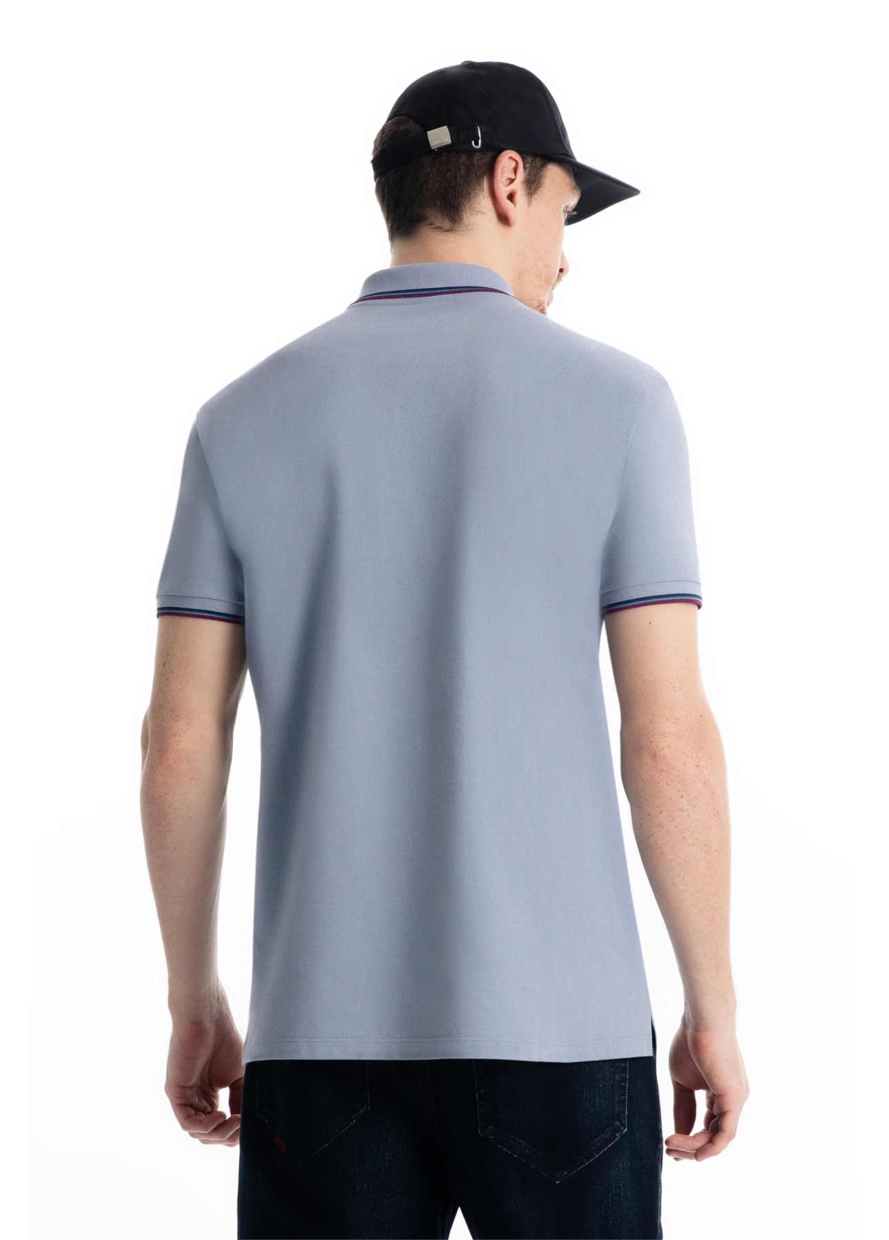Polo Piquet Easa Friso Blue Vintage