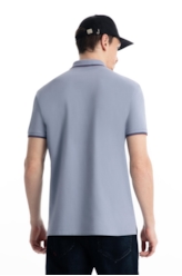 Polo Piquet Easa Friso Blue Vintage