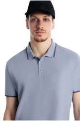 Polo Piquet Easa Friso Blue Vintage