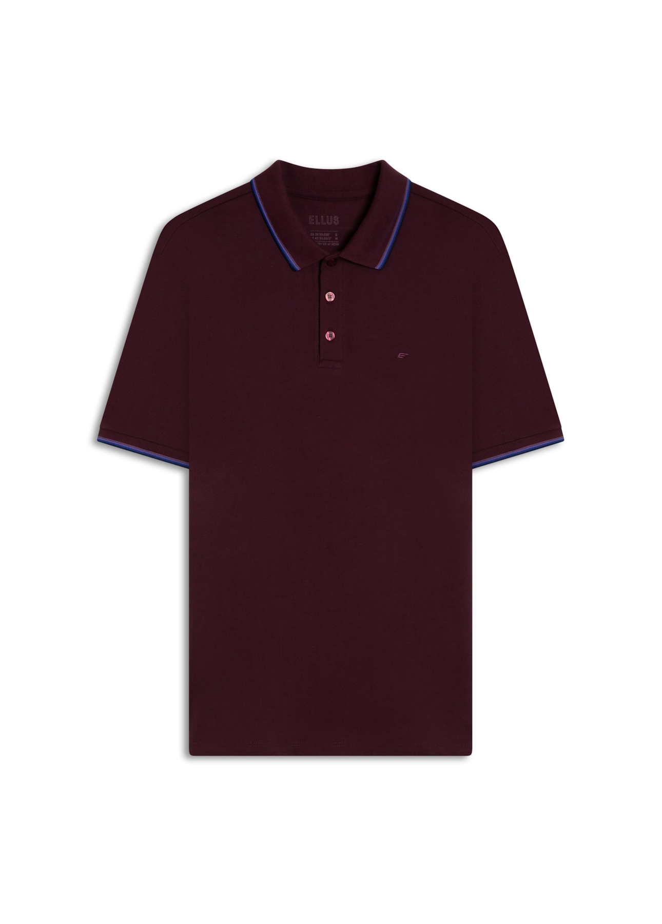 Polo Piquet Easa Friso Bordeaux
