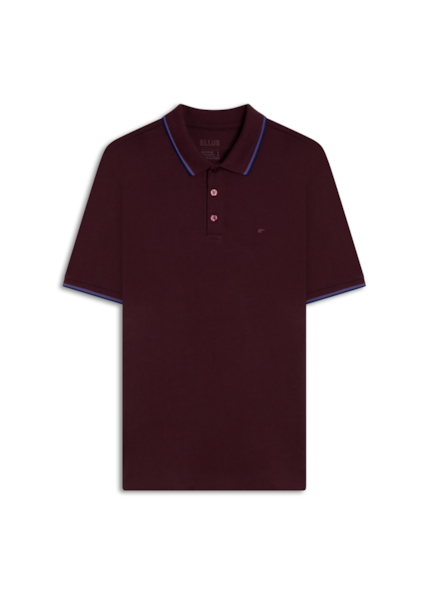 Polo Piquet Easa Friso Bordeaux