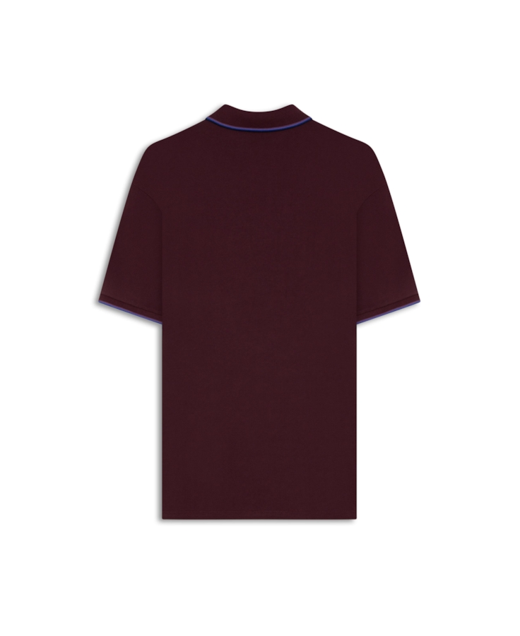 Polo Piquet Easa Friso Bordeaux