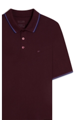 Polo Piquet Easa Friso Bordeaux