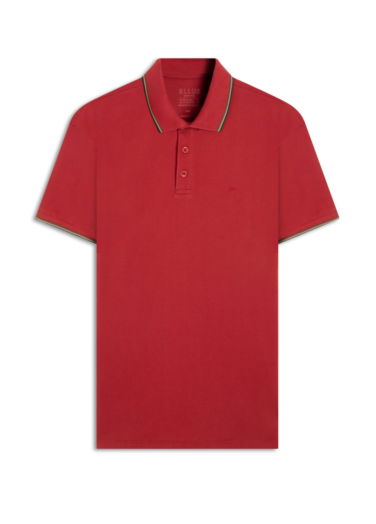 Polo Piquet Easa Friso Cereja