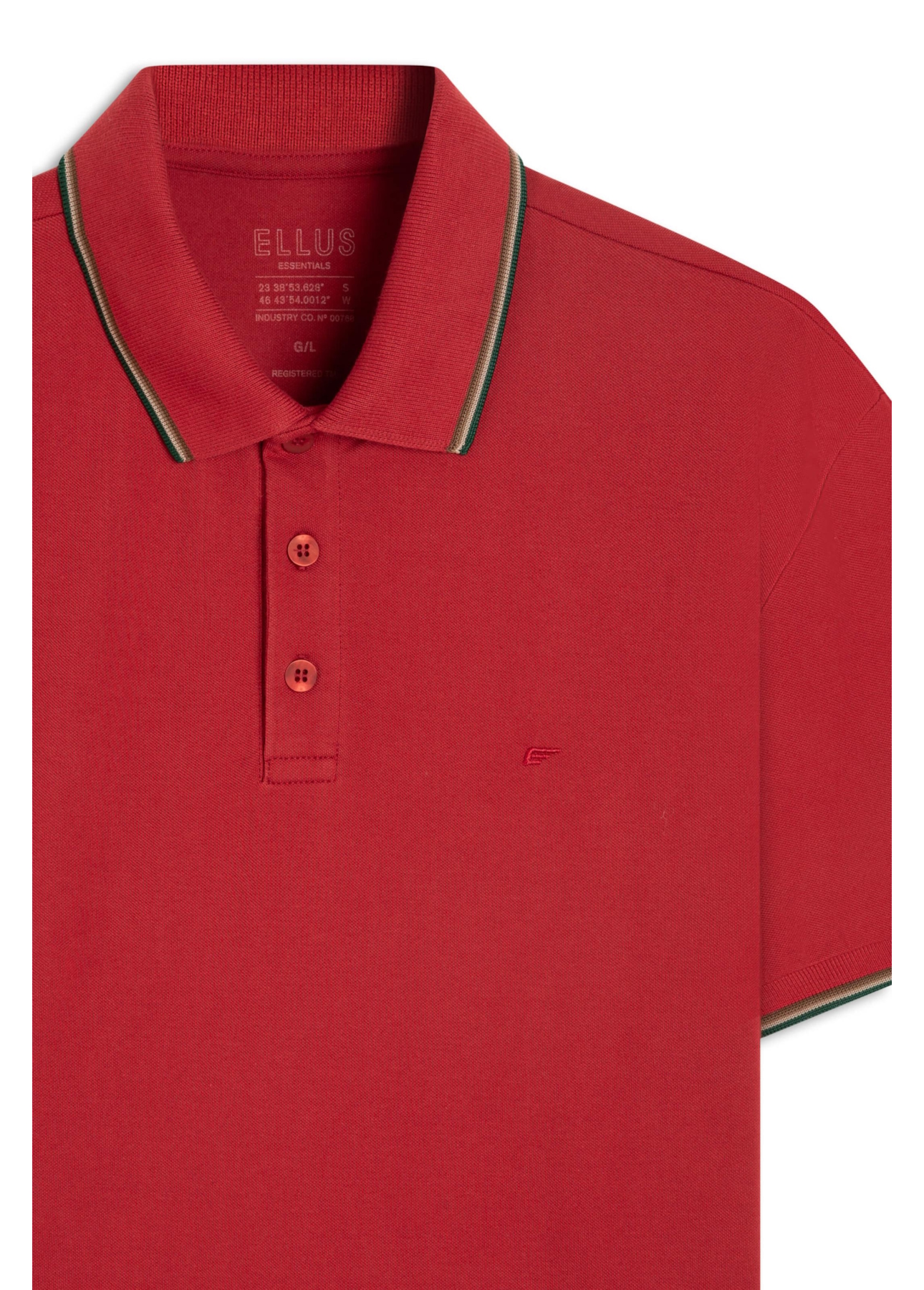 Polo Piquet Easa Friso Cereja
