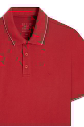 Polo Piquet Easa Friso Cereja