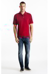 Polo Piquet Easa Friso Cereja