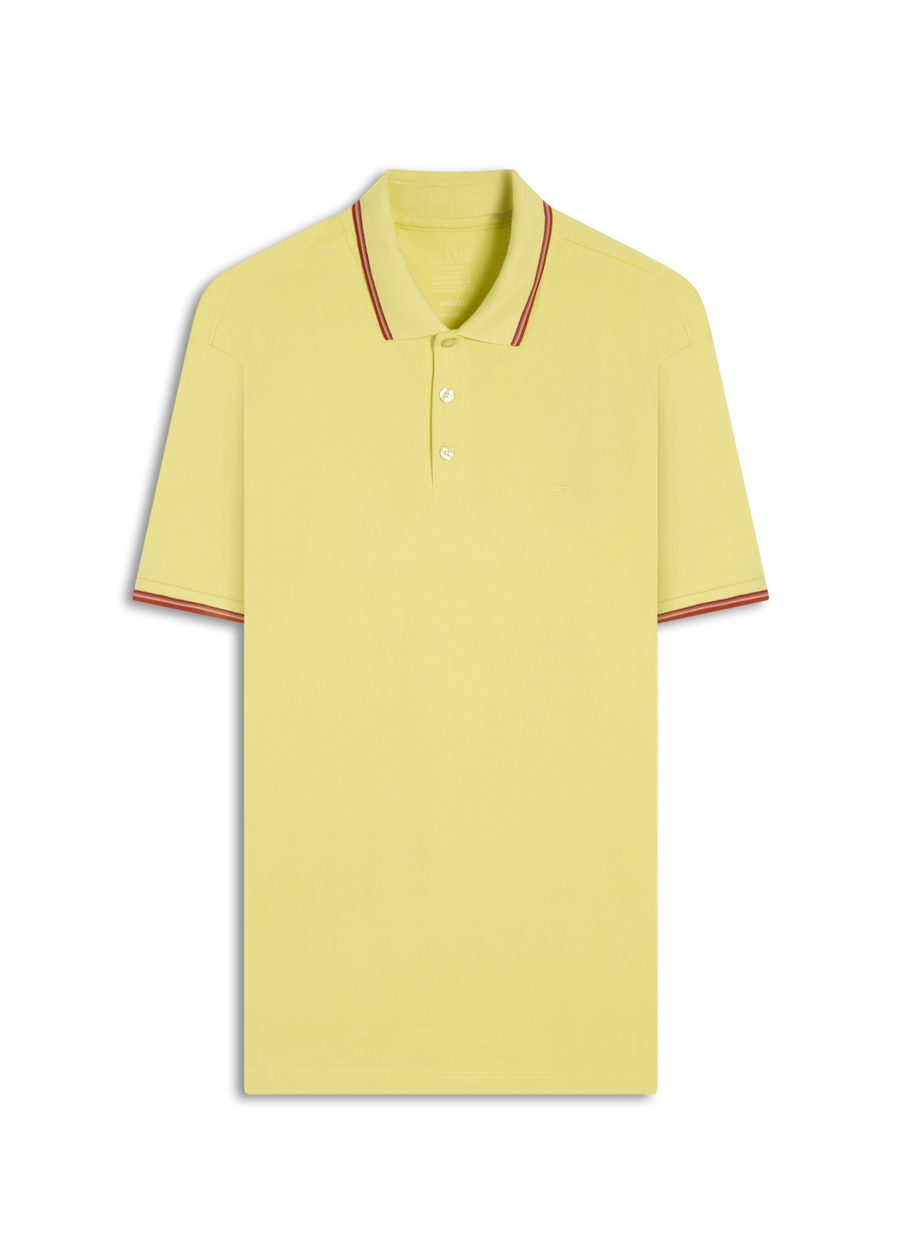 Polo Piquet Easa Friso Citrus