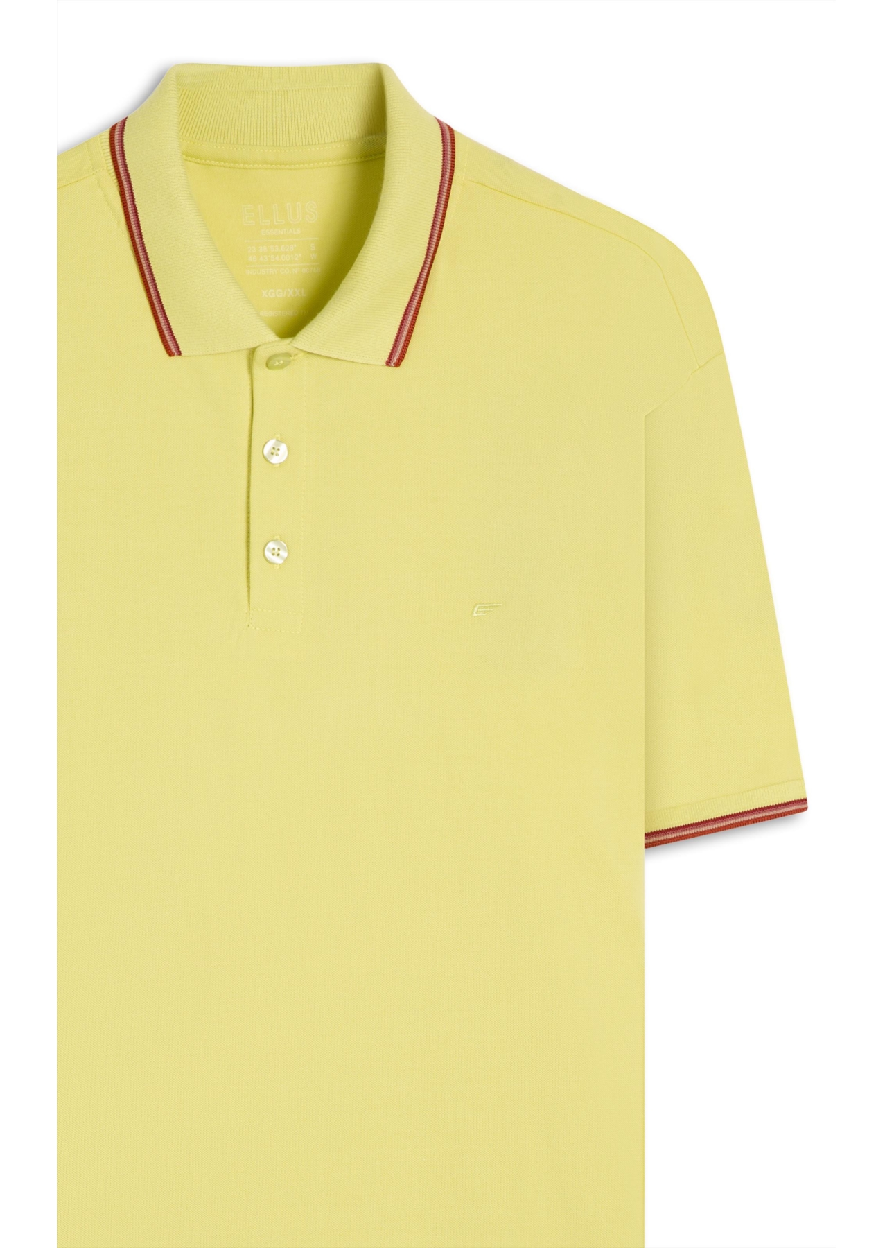 Polo Piquet Easa Friso Citrus