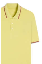 Polo Piquet Easa Friso Citrus
