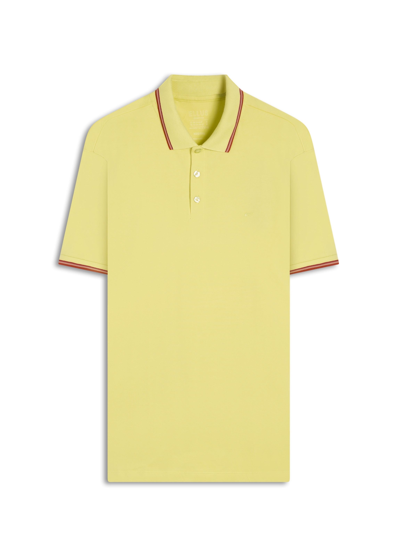 Polo Piquet Easa Friso Citrus