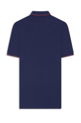 Polo Piquet Easa Friso Dark Navy