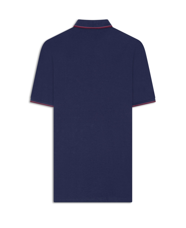 Polo Piquet Easa Friso Dark Navy
